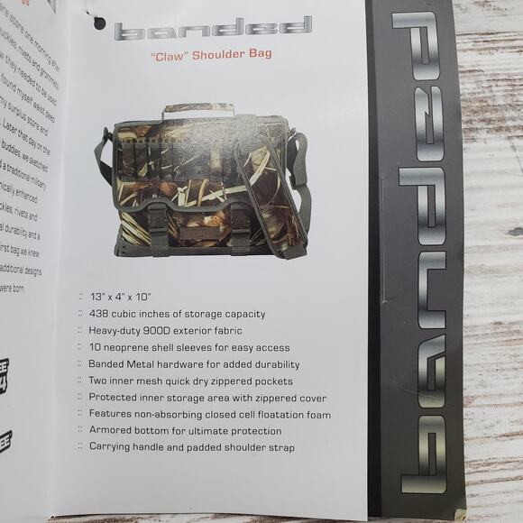 Banded Claw Shoulder Bag Max 4 Camo - Picture 5 of 5